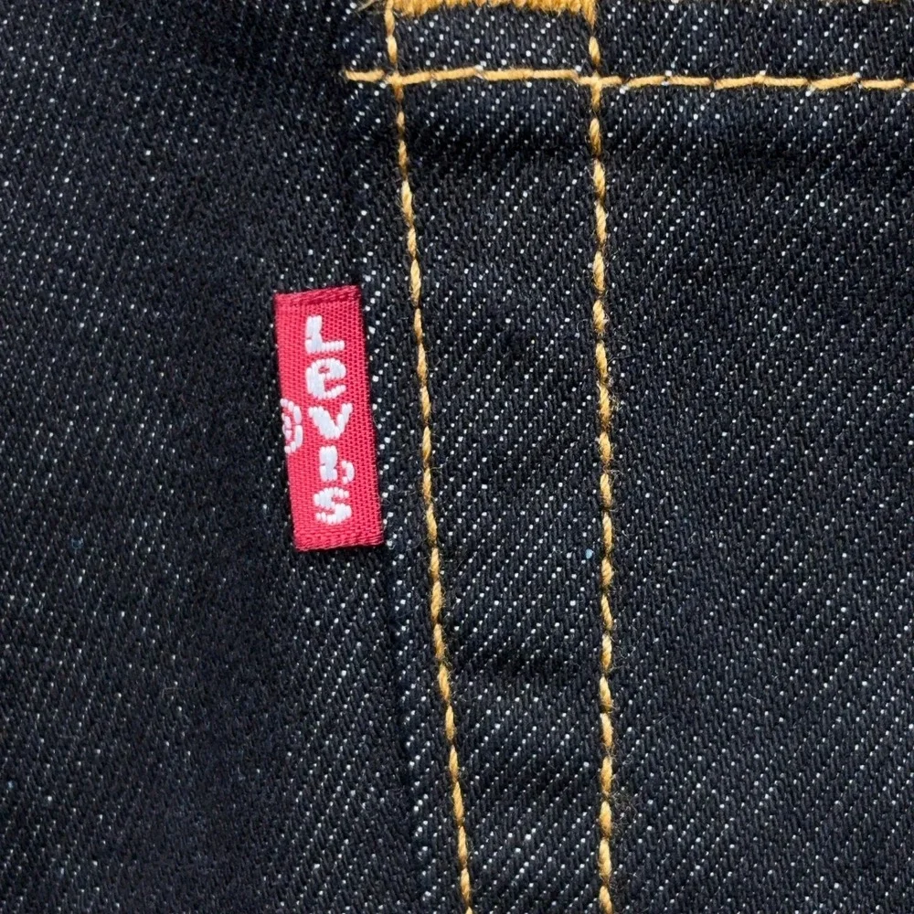 Levi's 514 Jeans Mens 38x30 Dark Indigo Blue Denim Straight Fit Stretch Modern